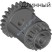 Деталь Лего Техник Шестерня Дифференциал 24-16 Зубьев Цвет Темно-Серый