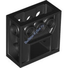 Деталь Лего Техник Коробка Передач Для Червячной Шестерни 2 х 4 х 3 1/3 Цвет Черный