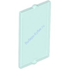 Деталь Лего Стекло Для Окна 1 X 2 X 3 Плоский Перед Цвет Прозрачно-Голубой