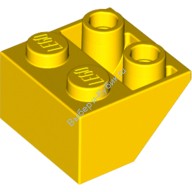 Деталь Лего Скос Перевернутый 45 2 х 2 Цвет Желтый