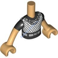 Деталь Лего Торс Мини Долл Френдс С Рисунком Цвет Умеренно-Песочный