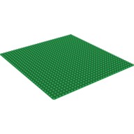 Деталь Лего Базовая Пластина 32 х 32 Цвет Зеленый