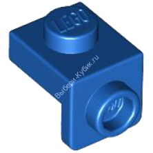 Деталь Лего Кронштейн 1 х 1 - 1 х 1 Цвет Синий