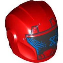 Деталь Лего Шлем Цвет Красный