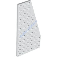 Деталь Лего Клин Пластина 12 х 6 Правый Цвет Белый