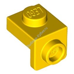 Деталь Лего Кронштейн 1 х 1 - 1 х 1 Цвет Желтый