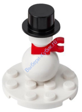 Набор Деталей Лего От Выбери Кубик Снеговик 4236