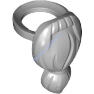 Деталь Лего Борода Цвет Светло-Серый