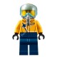 Минифигурка Лего Сити Пилот