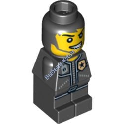 Микрофигурка Лего Сити Сотрудник Полиции 85863pb074