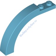 Деталь Лего Арка 1 х 6 х 3 1/3 Закругленный Верх Цвет Умеренно-Лазурный