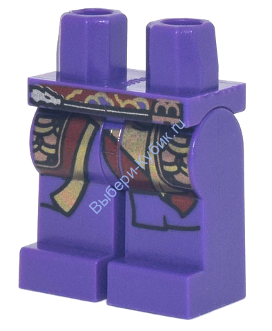 Детали Лего Ноги Цвет Темно-Фиолетовый