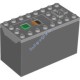 Деталь Лего Техник Корпус Под Батарейки (Ааа Не Перезаряжаемые) Цвет Светло-Серый