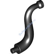 Деталь Лего Хвост Слона Хобот Цвет Черный