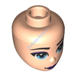 Деталь Лего Голова Мини Долл Цвет Светло-Телесный