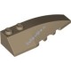 Деталь Лего Клин 6 х 2 Правый Цвет Темно-Песочный