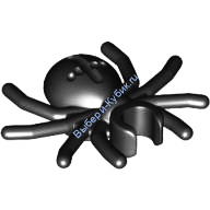 Деталь Лего Паук Цвет Черный