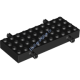 Деталь Лего Кубик Модифицированный 4 х 10 С 4 Пинами Цвет Черный