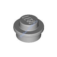 Деталь Лего Пластина Круглая 1 х 1 Цвет Светло-Серый