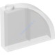 Деталь Лего Скос Закругленный 4 x 1 x 2 2/3 Цвет Прозрачный