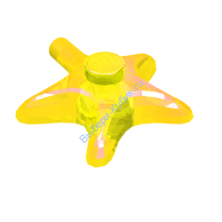 Деталь Лего Морская Звезда Цвет Прозрачно-Желтый