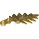 Деталь Лего Ветка Пальмы Малая 8 х 3 Цвет Перламутрово-Золотой