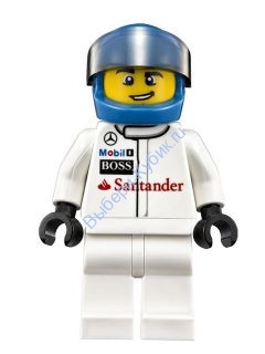 McLaren Mercedes Race Car Driver
