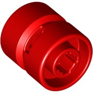 Деталь Лего Диск 11Мм D X 12Мм Отверстие Для Дисков С Пин Держателем Цвет Красный