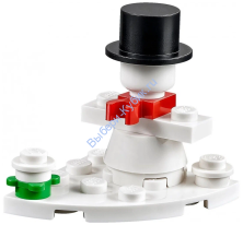 Набор Деталей Лего От Выбери Кубик Снеговик 4237