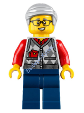 Минифигурка Лего Сити Житель