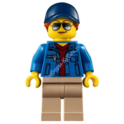 Минифигурка Лего Сити Экипаж