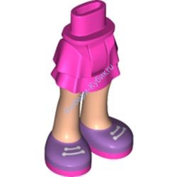 Деталь Лего Ноги Мини Долл Френдс Цвет Темно-Розовый