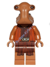 Минифигурка Лего Звездные Войны - Ithorian Jedi Master (Noga-ta) sw0570 Б.У.
