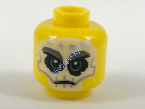 Деталь Лего Голова Минифигурки Цвет Желтый