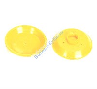Деталь Лего Блюдо Круглое Цвет Желтый