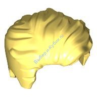 Деталь Лего Парик Цвет Ярко-Светло-Желтый