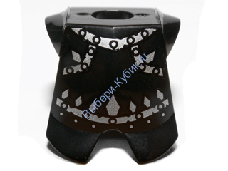 Деталь Лего Доспехи С Рисунком Цвет Черный