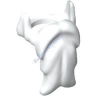 Деталь Лего Борода Цвет Белый