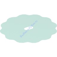 Деталь Лего Юбка Сложенная В Оборки Цвет Светлая Аква