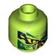 Деталь Лего Голова Минифигурки Цвет Лайм