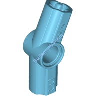 Деталь Лего Техник Коннектор Угловой #3 - 157.5 Градусов Цвет Умеренно-Лазурный