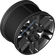 Деталь Лего Диск 56 Мм D х 34 Мм Цвет Черный