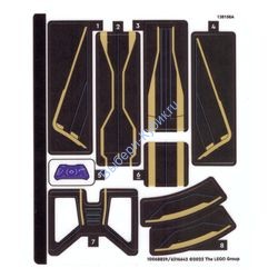 Наклейки К Набору Лего 76211 - (10068859/6316642)