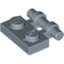 Деталь Лего Пластина 1 х 2 С Ручкой На Стороне - Свободные Концы Цвет Песочно-Голубой