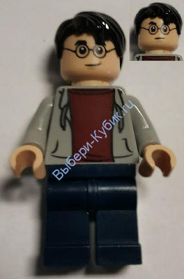 Harry Potter, Light Bluish Gray Hooded Sweatshirt