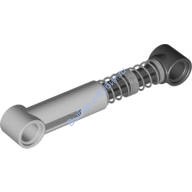 Деталь Лего Техник Амортизатор 6.5L Плотная Намотка в Центре  - Жесткость Высокая Цвет Светло-Серый