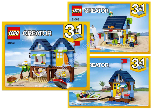 Инструкция К Набору Лего 31063