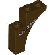 Деталь Лего Арка 1 х 3 х 3 Цвет Темно-Коричневый