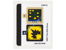 Наклейки К Набору Лего 70900 - (29677/6174920)