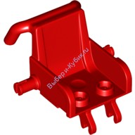 Деталь Лего Сиденье Для Инвалидного Кресла Цвет Красный